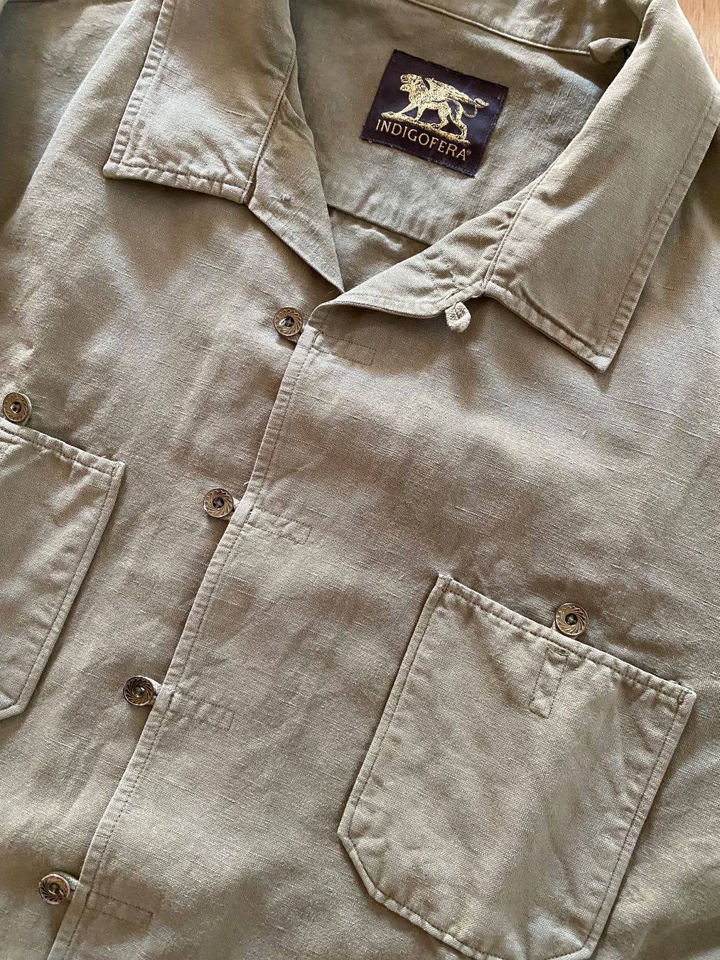 Camicie: Indigofera Shirt/Overshirt – Usato da Illnau venduto da Machi3 4
