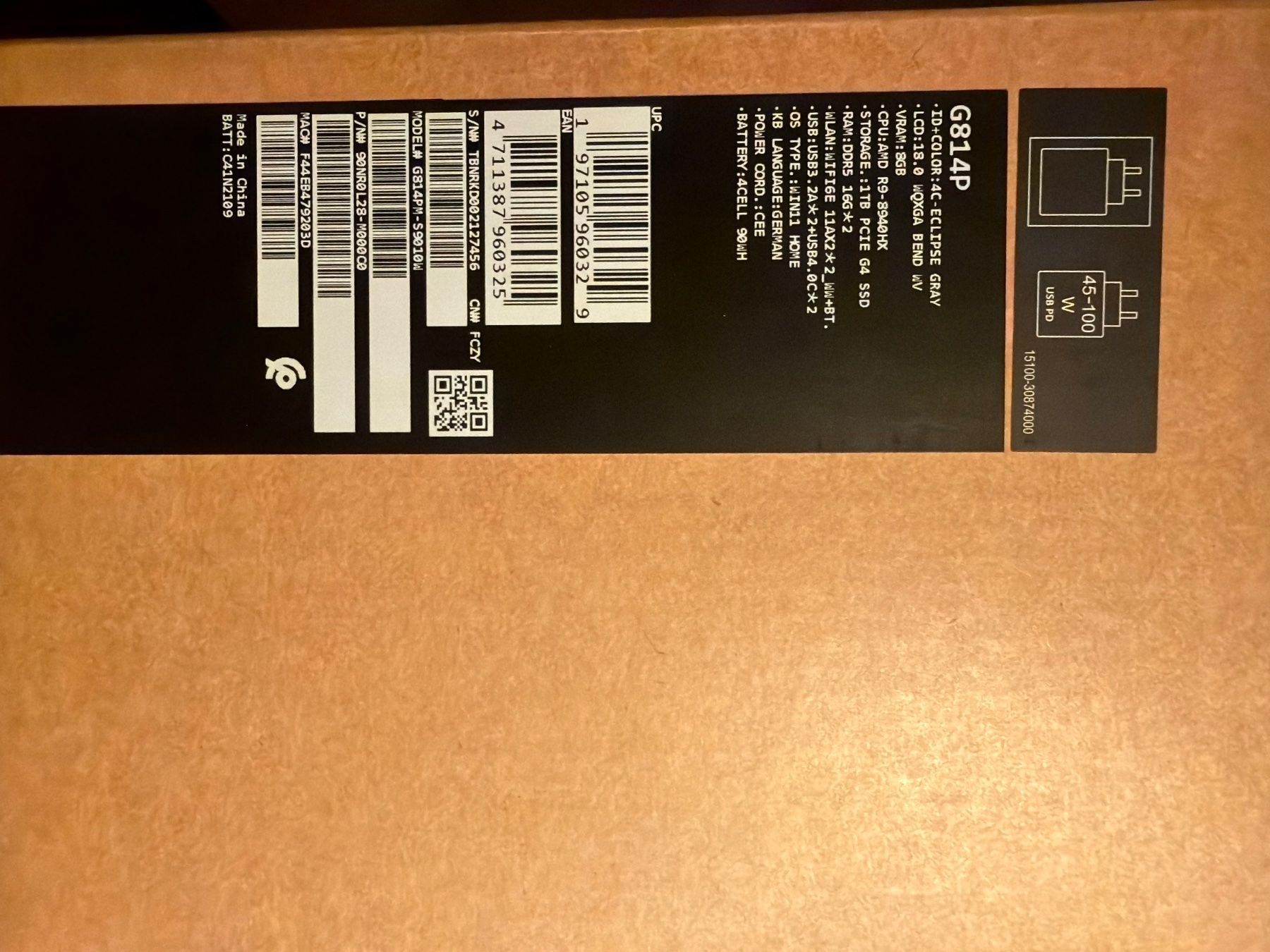 Asus Notebook: ASUS ROG Strix Gaming Notebook g18 fast wie neu – Usato da Reiden venduto da rob_7dkf 7