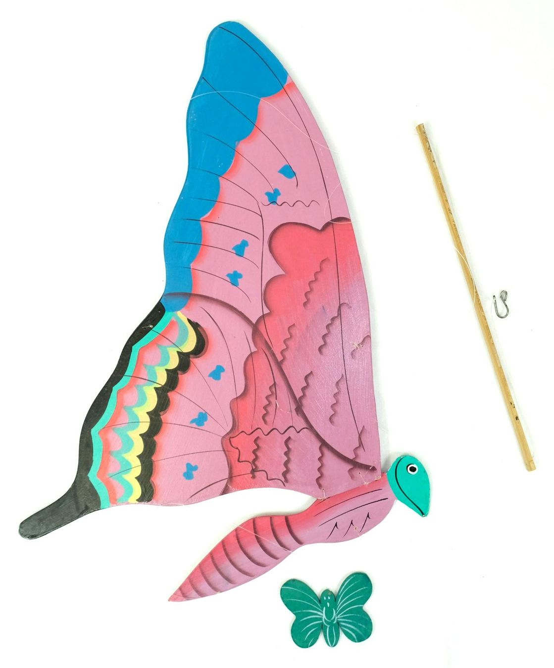 Altro in Decorazioni & Accessori: Grosses buntes Schmetterling Mobile, 75cm – Usato da Zürich venduto da Masala-Oase 1