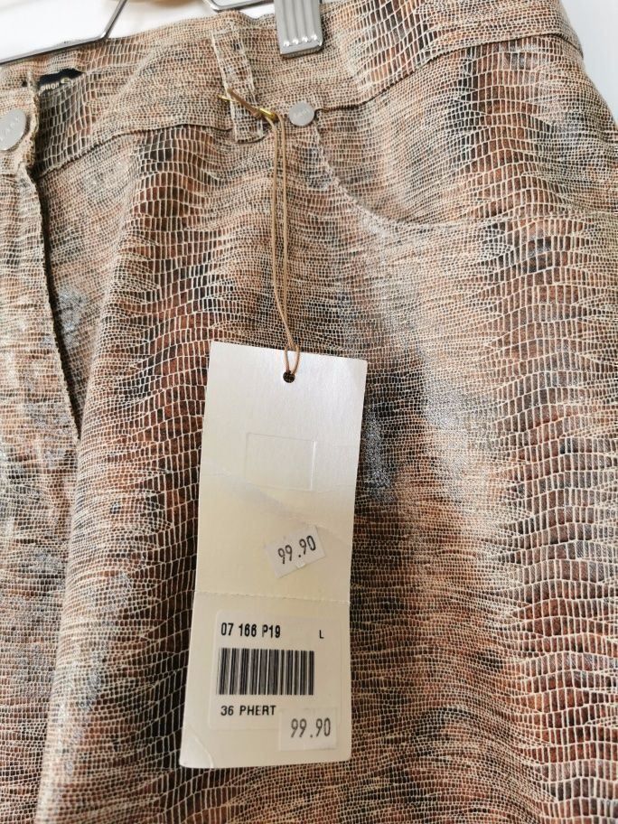 Pantaloni: Damen Hose / Jeans Schlangenprint Gr. L – Nuovo e nell'imballaggio originale da Sirnach venduto da windrad65 3