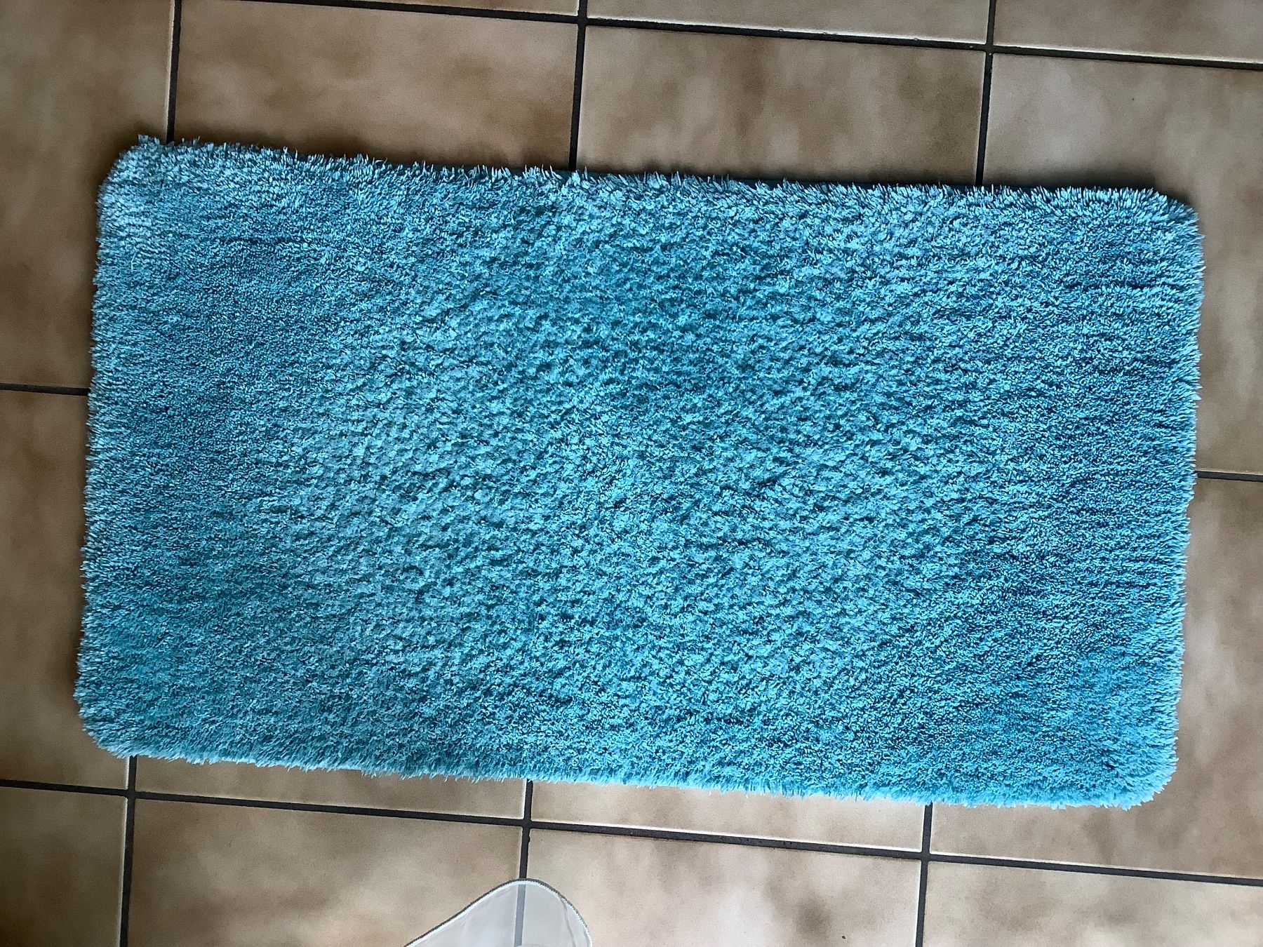 Tappeti: Tapis de salle de bains - Couleur "turquoise" - De qualité – Usato da Le Lignon venduto da Gwen77 1