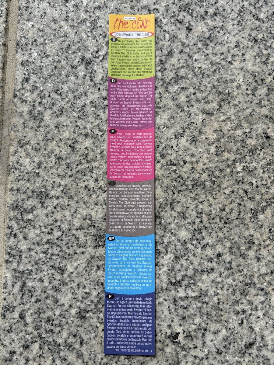 Swatch Montres: Swatch GE700 – Neuf (Voir description) à Rotkreuz par Once0 7