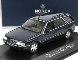 PEUGEOT 405 BREAK 1991 DUNKELBLAU 1:43 NOREV