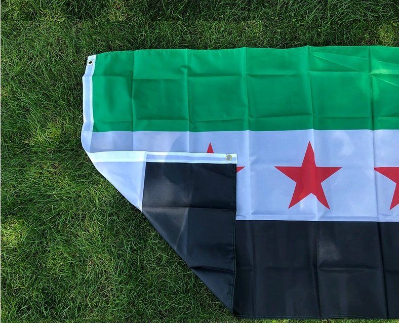 Syrische Syrien-Flagge 150 cm - Drapeau syrien Syrie 150cm
