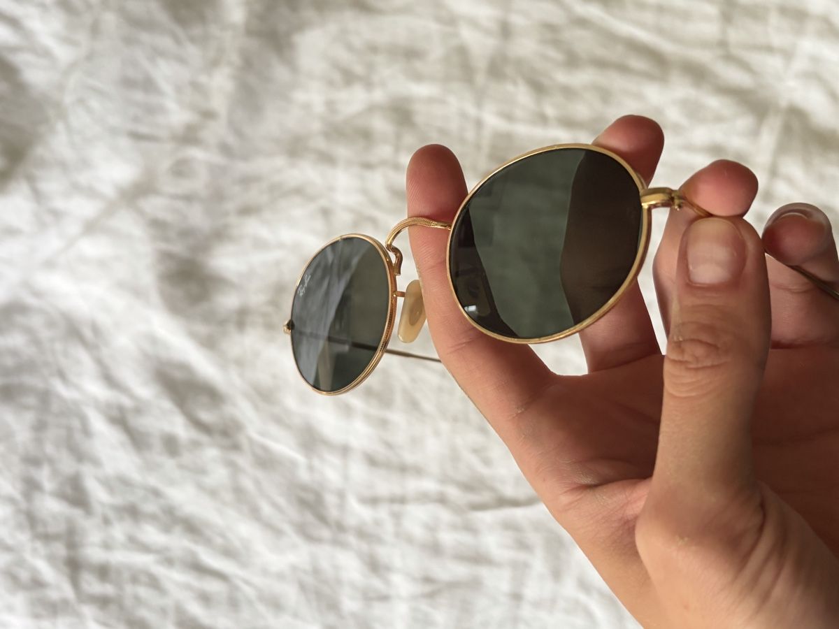Ray-Ban Occhiali & Lenti: Ray-Ban Oval Gold – Usato da Zürich venduto da fischersfritzli 8