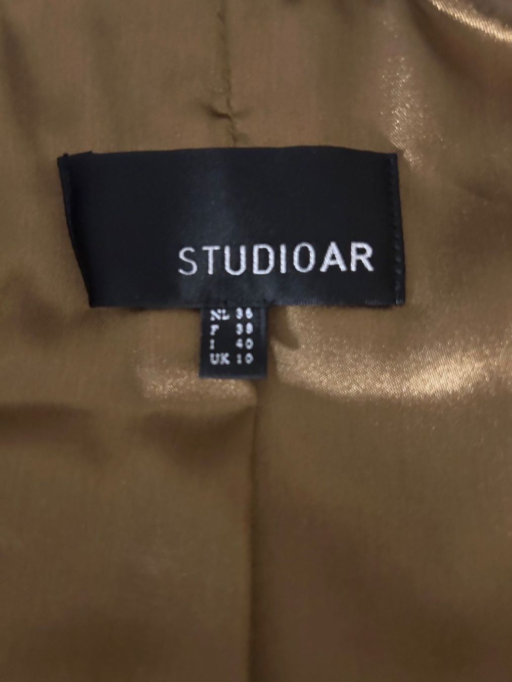 Jacken: Veste en Cuir souple Taille 36 - Marque Studio AR – Gebraucht aus Wollerau von Dolder23 3