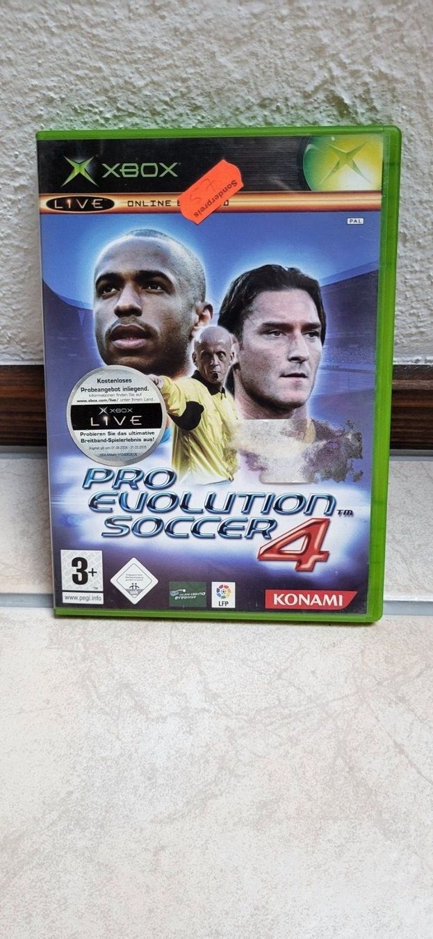 Microsoft Jeux: Xbox - Pro Evolution Soccer 4 – D'occasion à Münsingen par Heroism2010