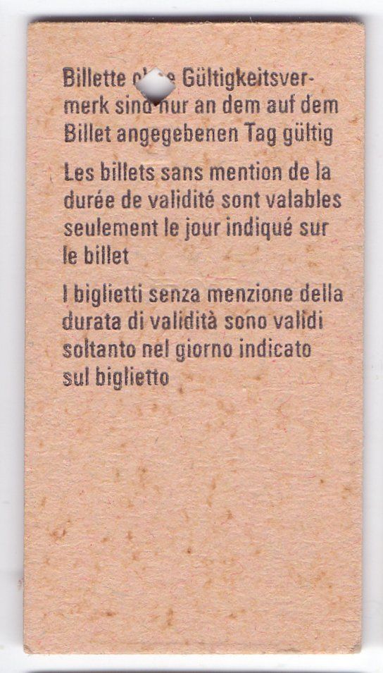 Billets: Billette Oensingen - Balsthal – D'occasion à Langenthal par Sammlungs_aus 1