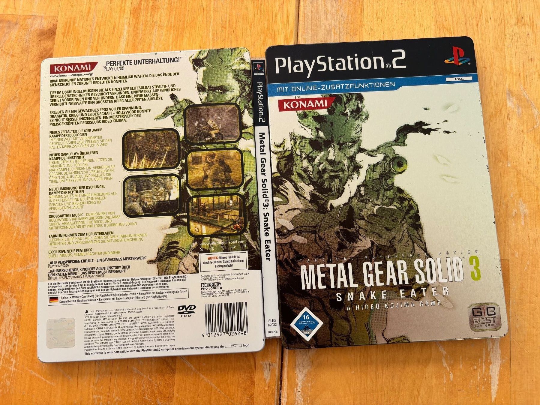 Spiele: Metal Gear Solid 3 Snake Eater (CIB) – Gebraucht aus Frenkendorf von Fionchen