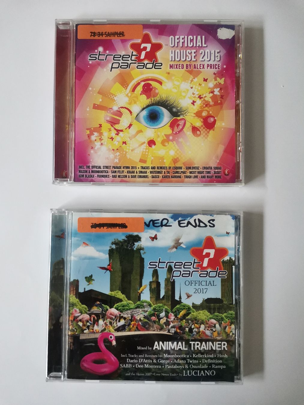 CD: Street Parade 2015 & 2017 Sampler CDs – Usato da St. Antoni venduto da AJTurner
