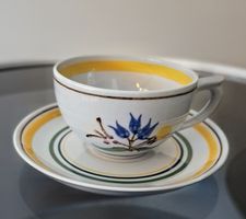 4 Vintage  Mokkatassen mit Untertassen von Arabia  Finnland