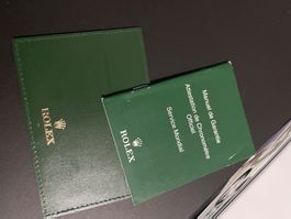 Rolex Kartenhalter Etui 4119209.34 Booklet Garantie