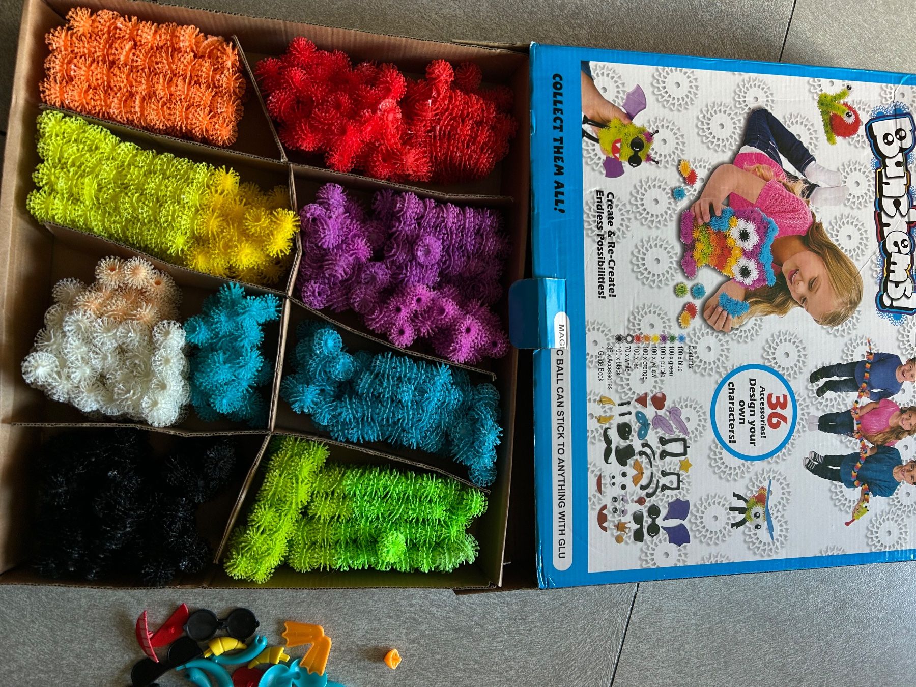 Giocattoli: Bunchems mega pack + 800 piece + accessoires 4+ – Usato da Arbedo venduto da nadia1973 2