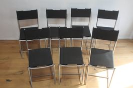 Lot von 7 Esszimmer Stühlen der Marke Alias, Italy