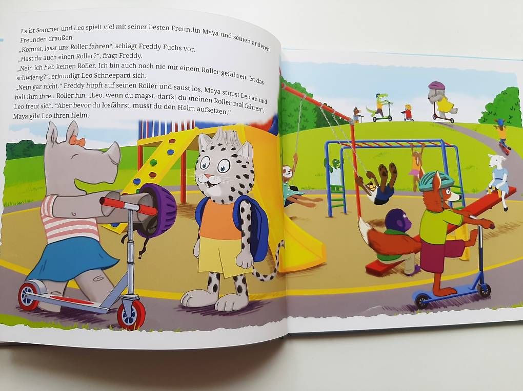 Libri: Kinderbuch "Leo Schneepard und sein eigener Roller", ab 3 J – Usato da Basel venduto da Renato_hirzi 1