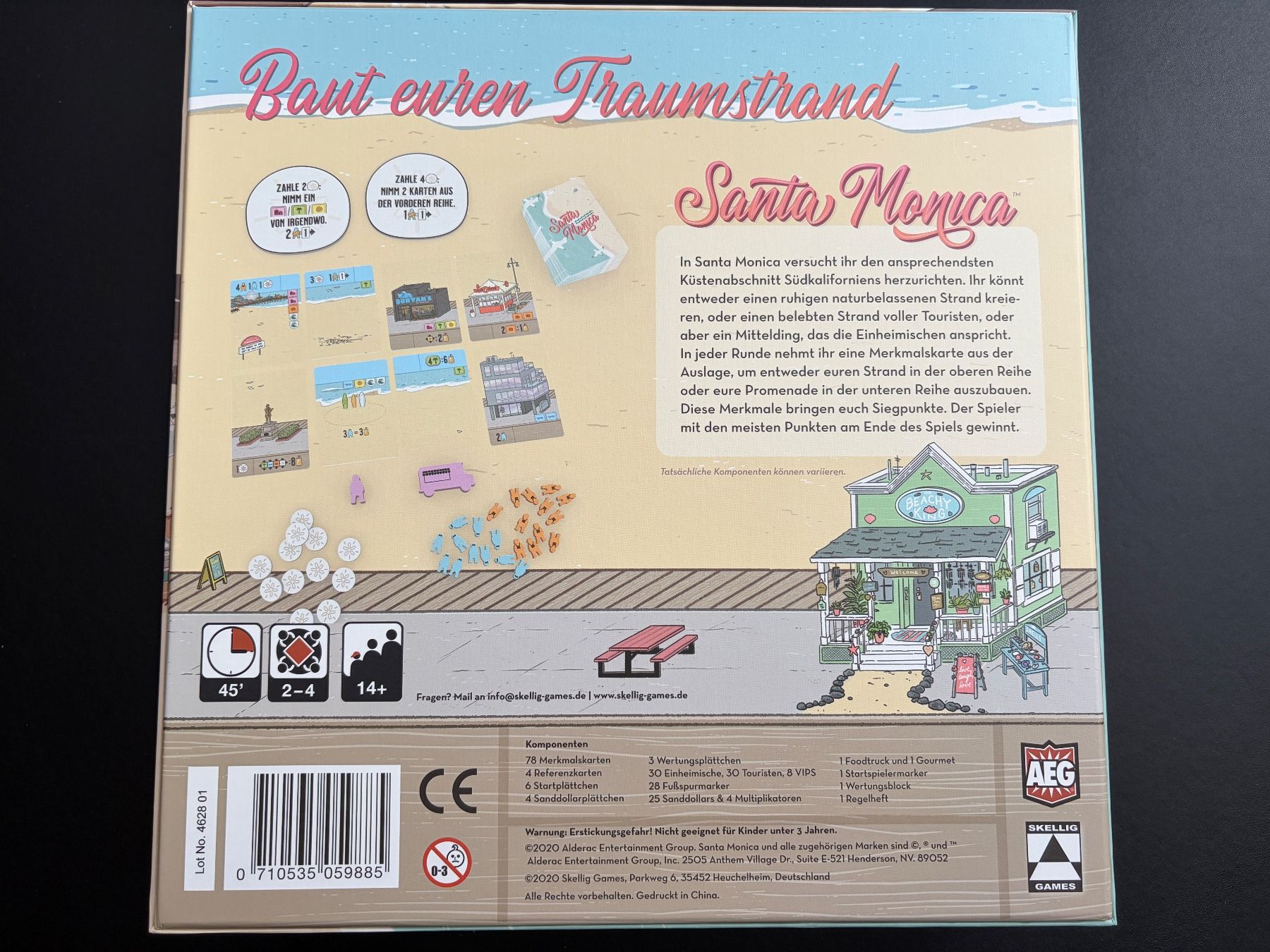 Spiele: Spiel «Santa Monica» – Gebraucht aus Winterthur von Wegweiser01 1