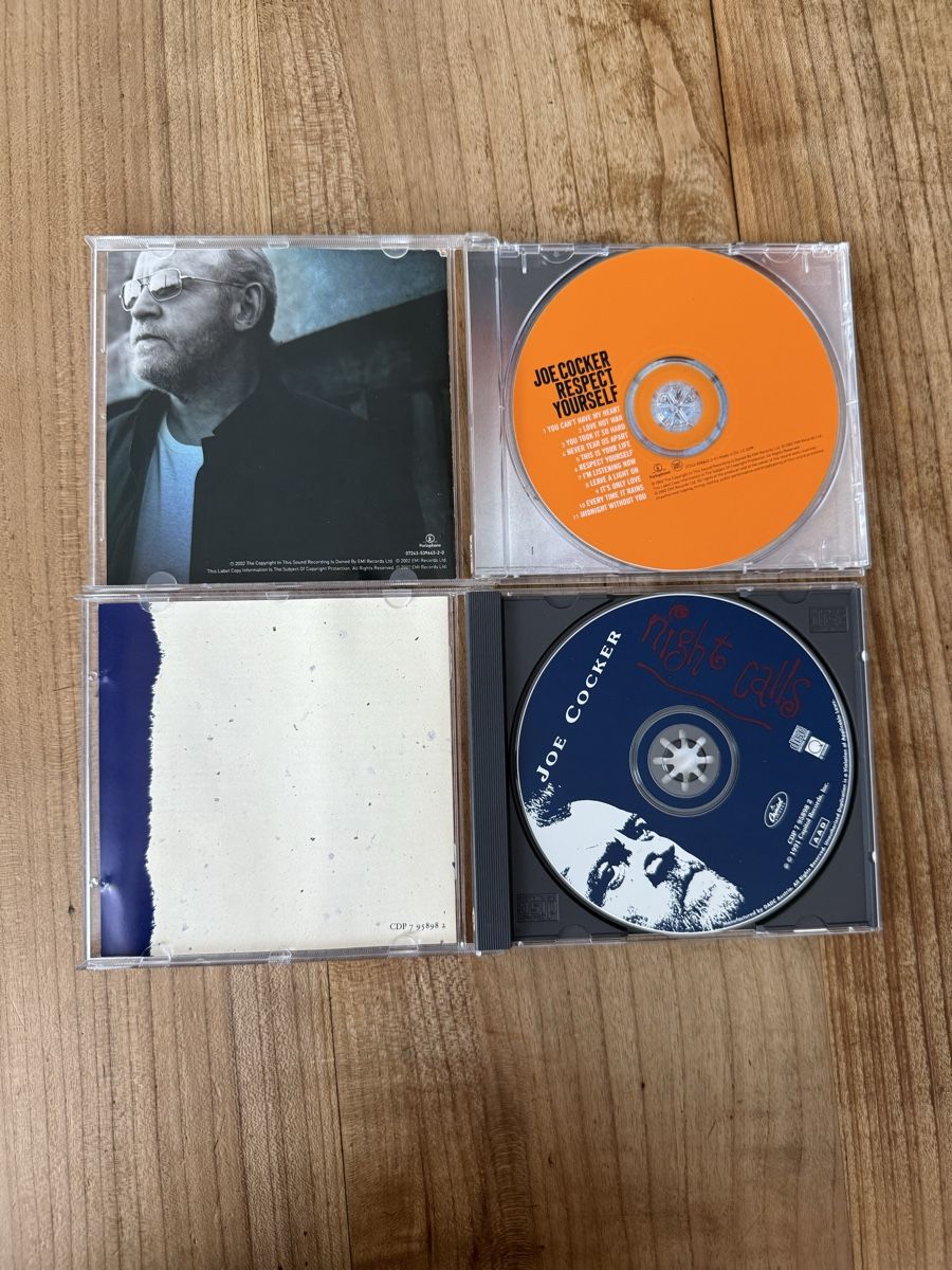 CD: Joe Cocker CD Album Set: Respect Yourself, Night Calls – Usato da Goldach venduto da Messerguru 1