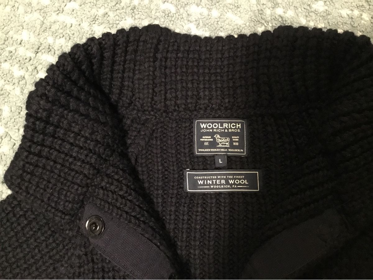 Lana: Woolen Jacke von Woolrich – Usato da Buchs SG venduto da SPAMPAM 1