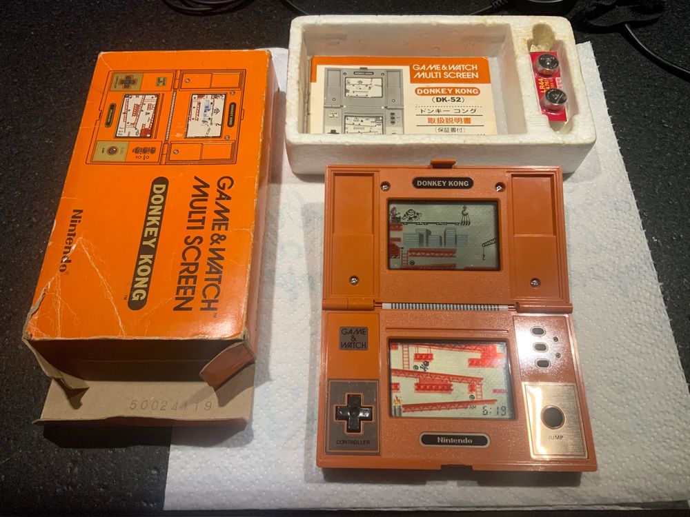 Nintendo Game & Watch Donkey Kong 1982 Boxed Kaufen auf Ricardo