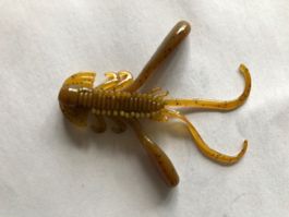 Gummiköder 4cm lang, 15 Stk. Krebs