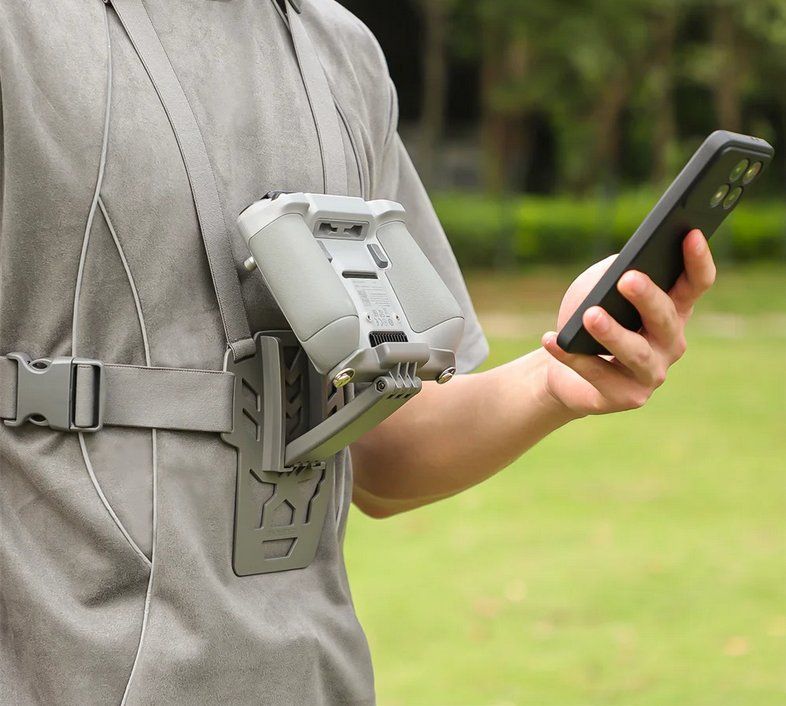 DJI Fernsteuerungen: Rückengurt für DJI RC 1 2 Controller - Sangle dorsale – Neu und originalverpackt aus Bussigny von SHOP-DRONE-UNIVERS 2
