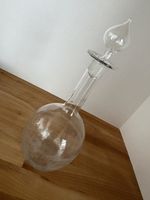 Glas Karaffe / Glasflasche für Spitituosen