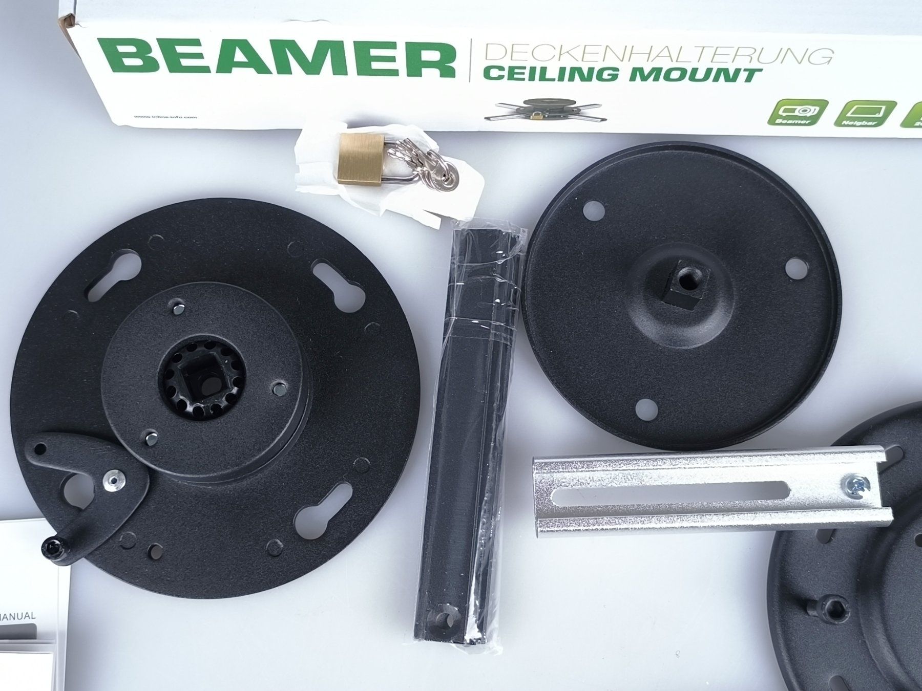 Supporti a parete: INLINE Beamer Deckenhalterung (23138A) - OVP – Usato da Rüti ZH venduto da Restwert_Rueti_ZH 1