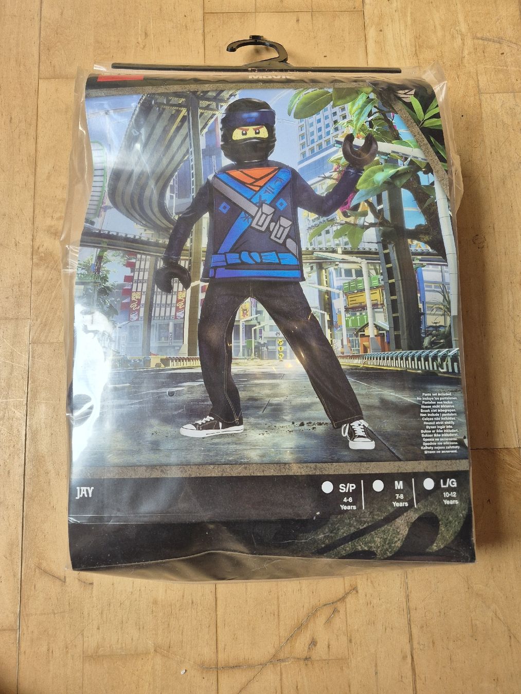 Costumi: Neu Lego Ninjago Kostüm JAY - Grösse M – Nuovo e nell'imballaggio originale da Buchs AG venduto da Gian_1902