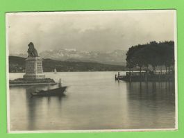Zürich, Einfahrt beim Hafen-Enge