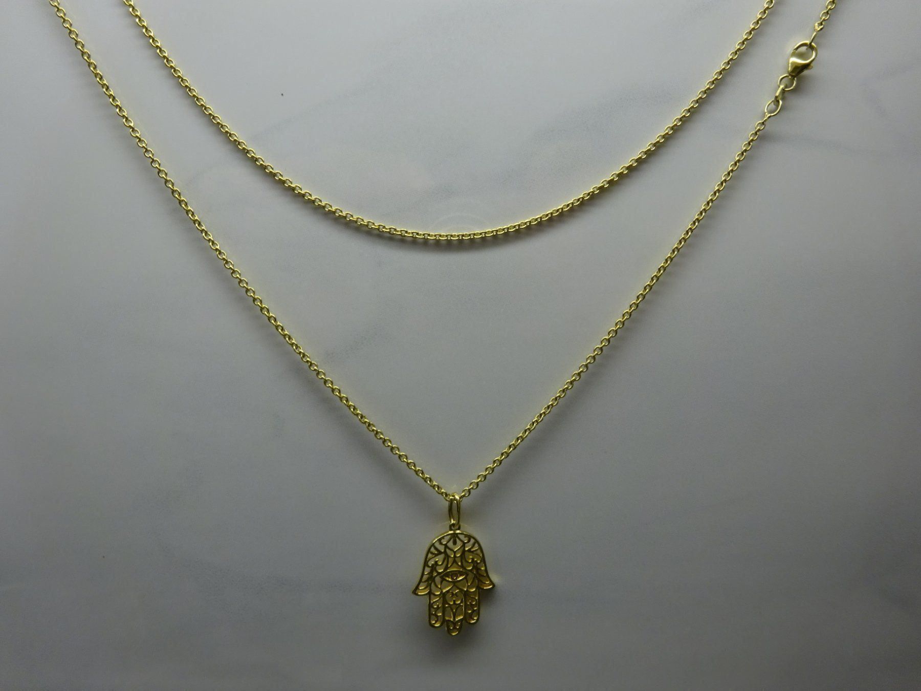 Catenine: Hand von Fatima Kette – Usato da Esslingen venduto da FetteSchnecke