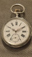XL Silber Taschenuhr 63 mm, 172 Gramm, sehr schön