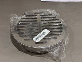 Grille de sol rond en acier inoxydable