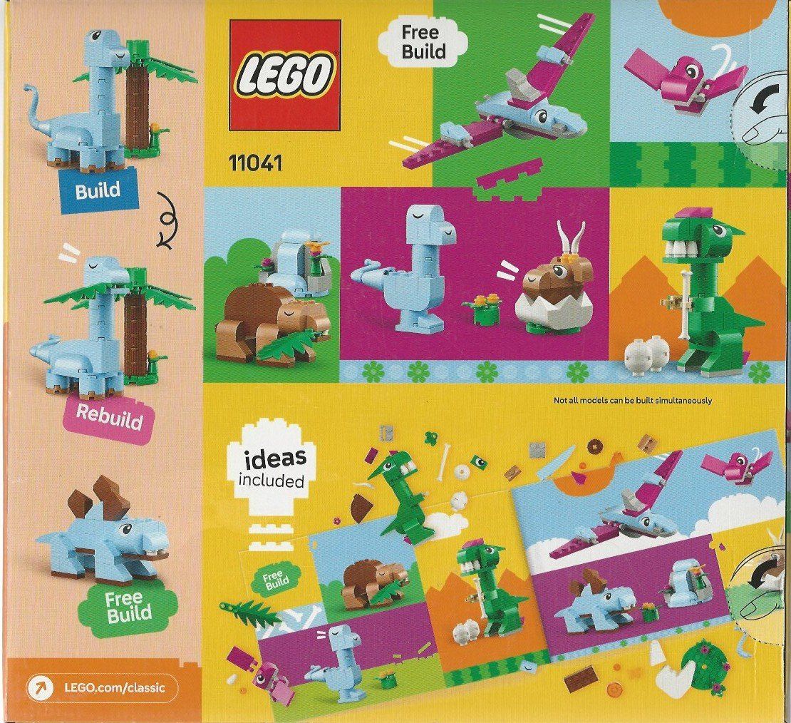 Lego Kit di costruzioni: LEGO CLASSIC 11041 CREATIVE DINOSAURS  new – Nuovo e nell'imballaggio originale da Vezia venduto da Aquarius_Age 1