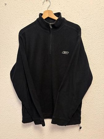 Reebok Fleecepullover Herren, Gr. L, schwarz, Y2K