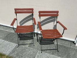2 Klappstühle Zanotta Celestina, guter gebrauchter Zustand