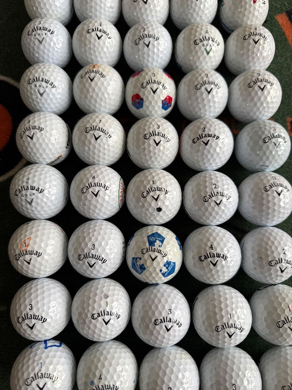 Callaway Bälle: 60 div. Golfbälle Callaway, guter Zustand – Gebraucht aus Münchenbuchsee von Mantik 2