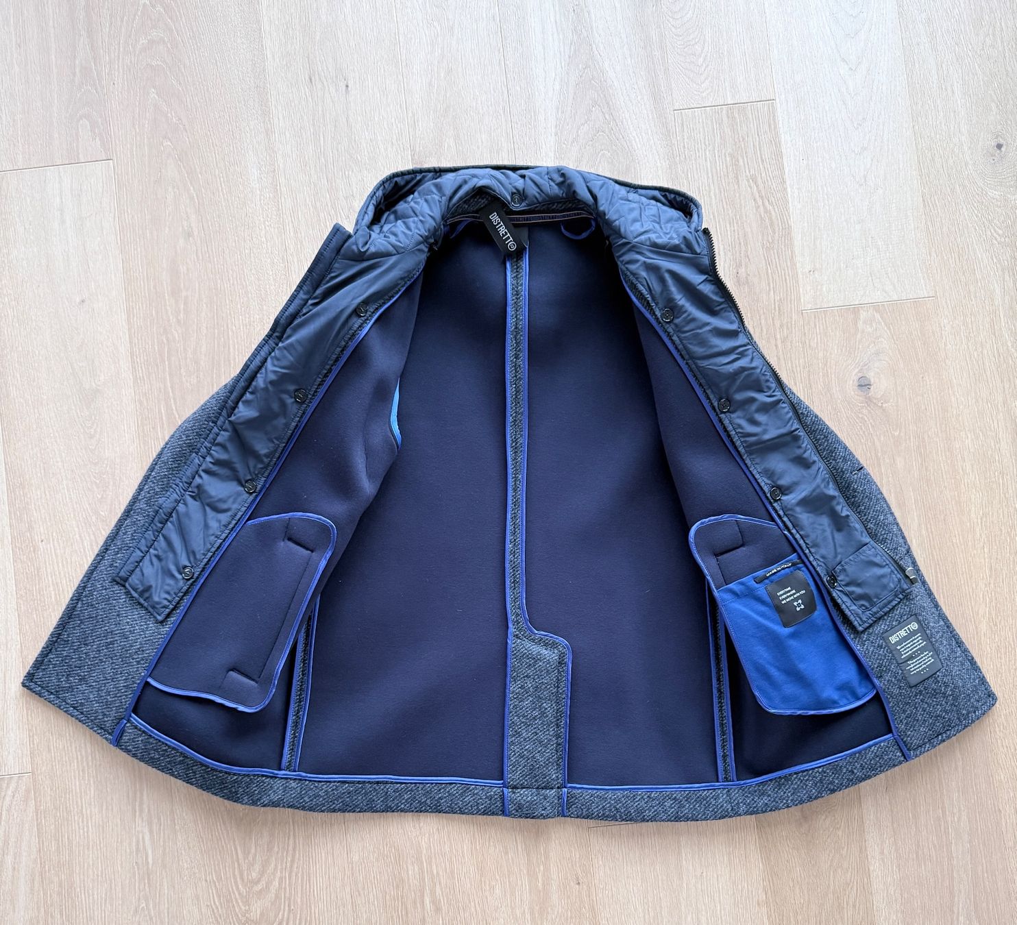 Cappotti: Mantel Herrn DISTRETT 12 blau – Nuovo (secondo la descrizione) da Jona venduto da Be4 1