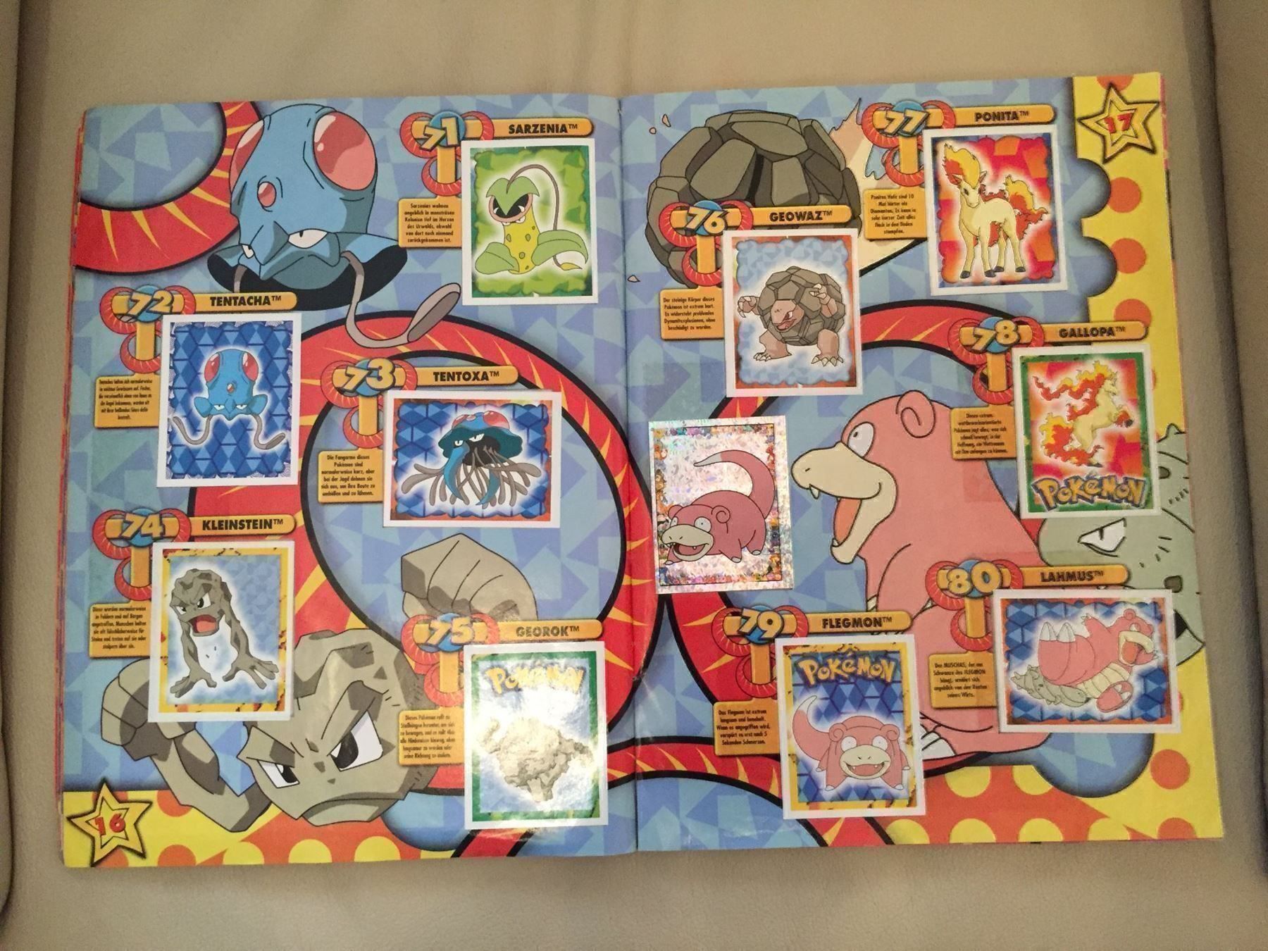 Panini Alben: Komplettes Pokémon-Sammelbilderalbum – Gebraucht aus Einsiedeln von Brocki59 3