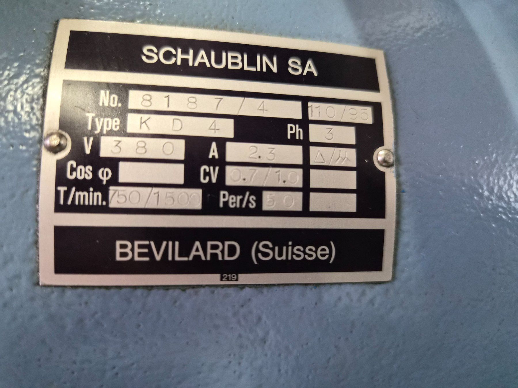 Schaublin Tutte le macchine: Tour SCHAUBLIN 102-N W25 – Usato da La Chaux-de-Fonds venduto da Bretelle 6