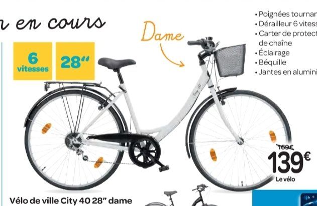 Vélo city 40 hot sale