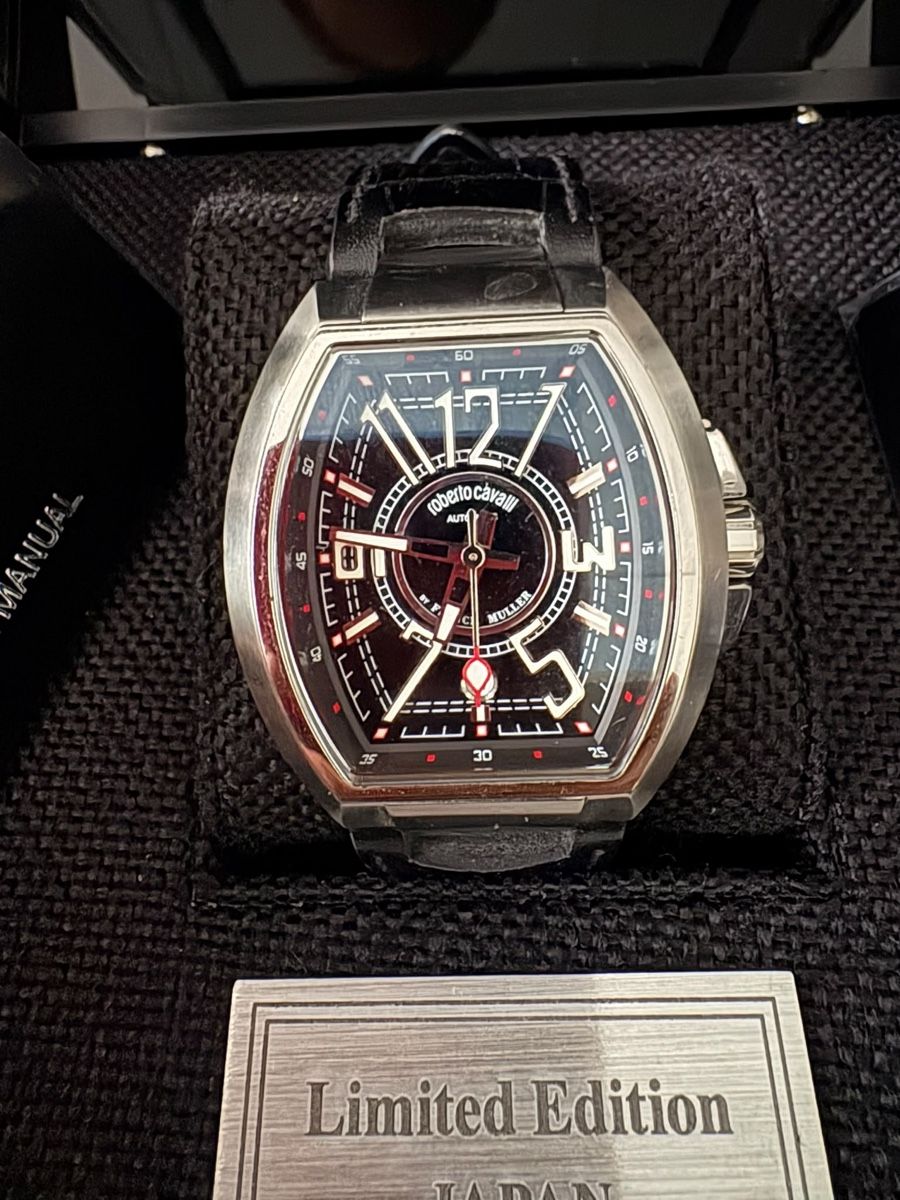 Franck Muller Uhren: Roberto Cavalli Franck Muller – Gebraucht aus Luzern von Marell