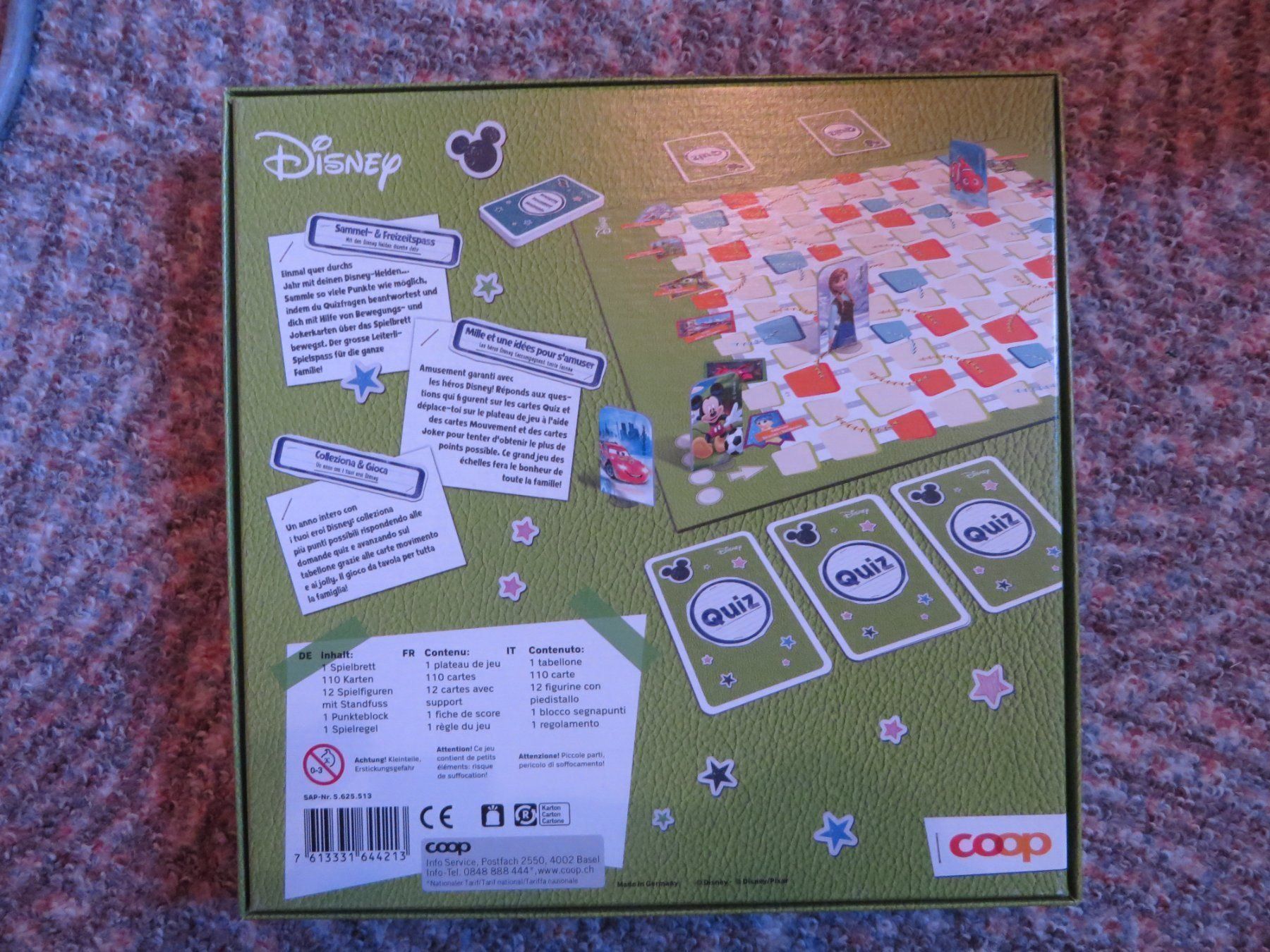 Disney Giochi: J149 - Disney Jeu des échelles – Nuovo (secondo la descrizione) da Sottens venduto da locepa 1