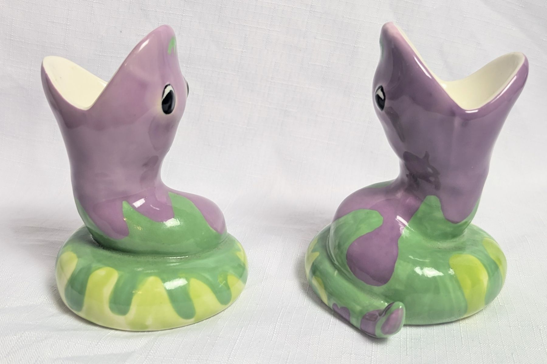 Ikea Altre Stoviglie: 2x Vintage IKEA Eierbecher in Schlangenform - 1999 – Usato da Wängi venduto da ABIZONE-86