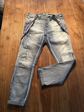 Coole Jeans mit Hosenträger von Nile, Gr. S, Top Zustand!