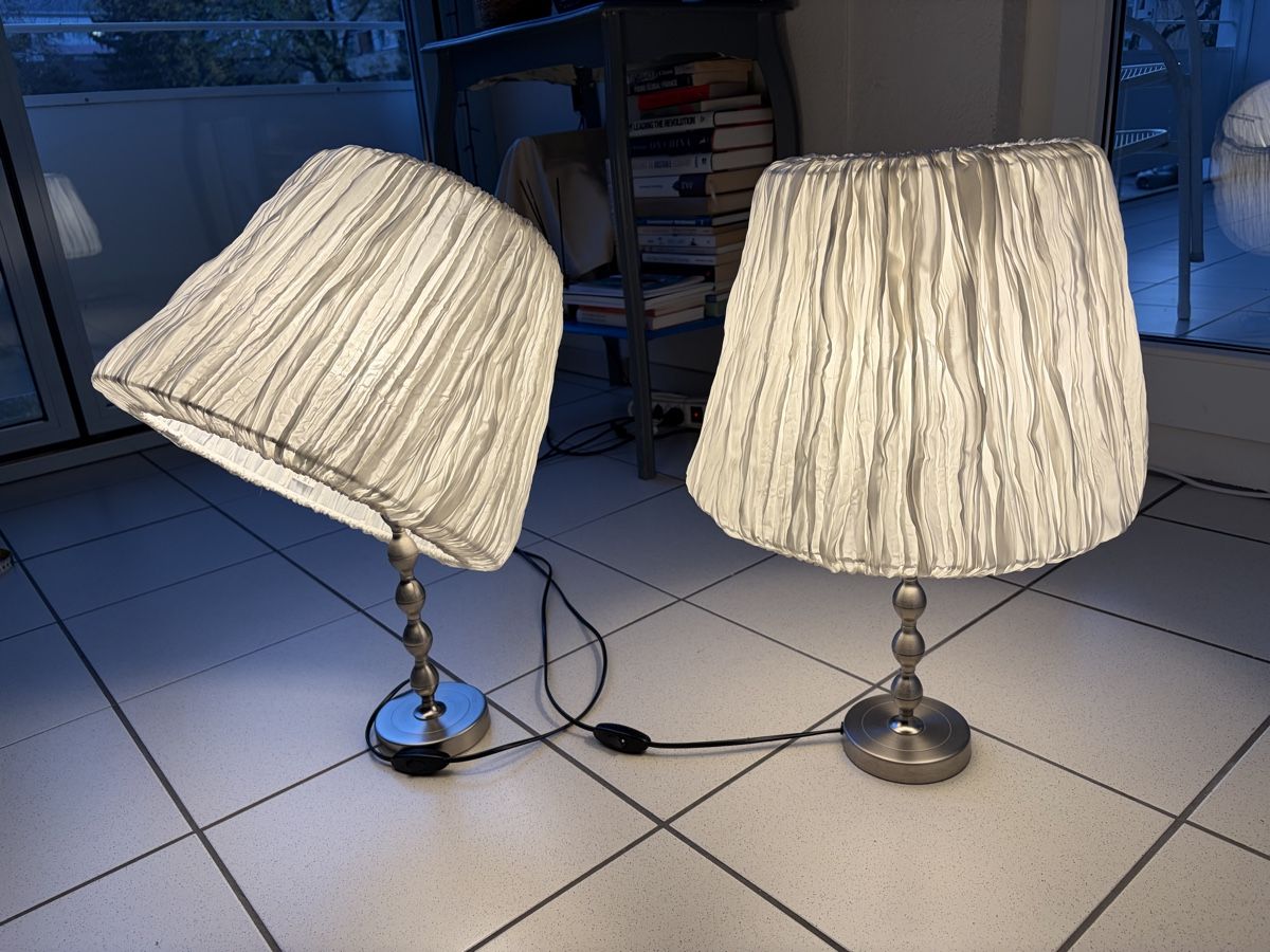 Ikea Lampade: 2 pretty bedside lamps IKEA – Usato da Zürich venduto da nat_k 2