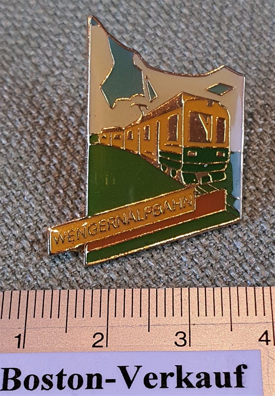 Plaquettes & Badges: B167 - Pin Jungfraubahnen Wengernalpbahn – D'occasion à Reinach BL par Boston-Verkauf 1