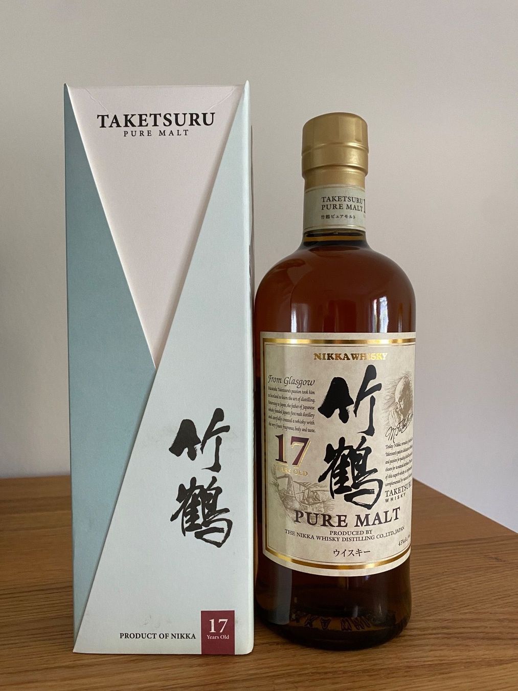 Nikka Bevande alcoliche: Nikka Taketsuru 17 Jahre – Nuovo e nell'imballaggio originale da Arlesheim venduto da boensen77
