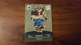 Animal Crossing amiibo Karte,  Roswell / Juri, Nr. 447