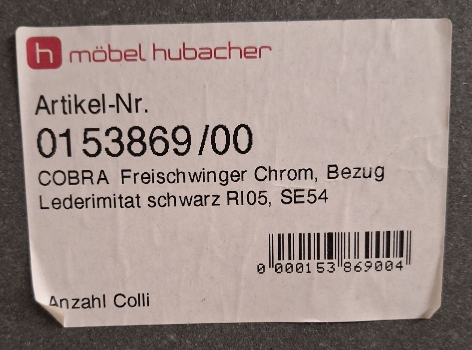 Sedie: Vier schwarze Stühle – Usato da Hasle b. Burgdorf venduto da Danny820 5