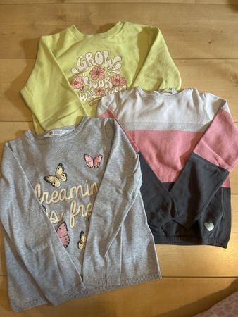 Lot de 3 pulls fille 5 / 6 ans